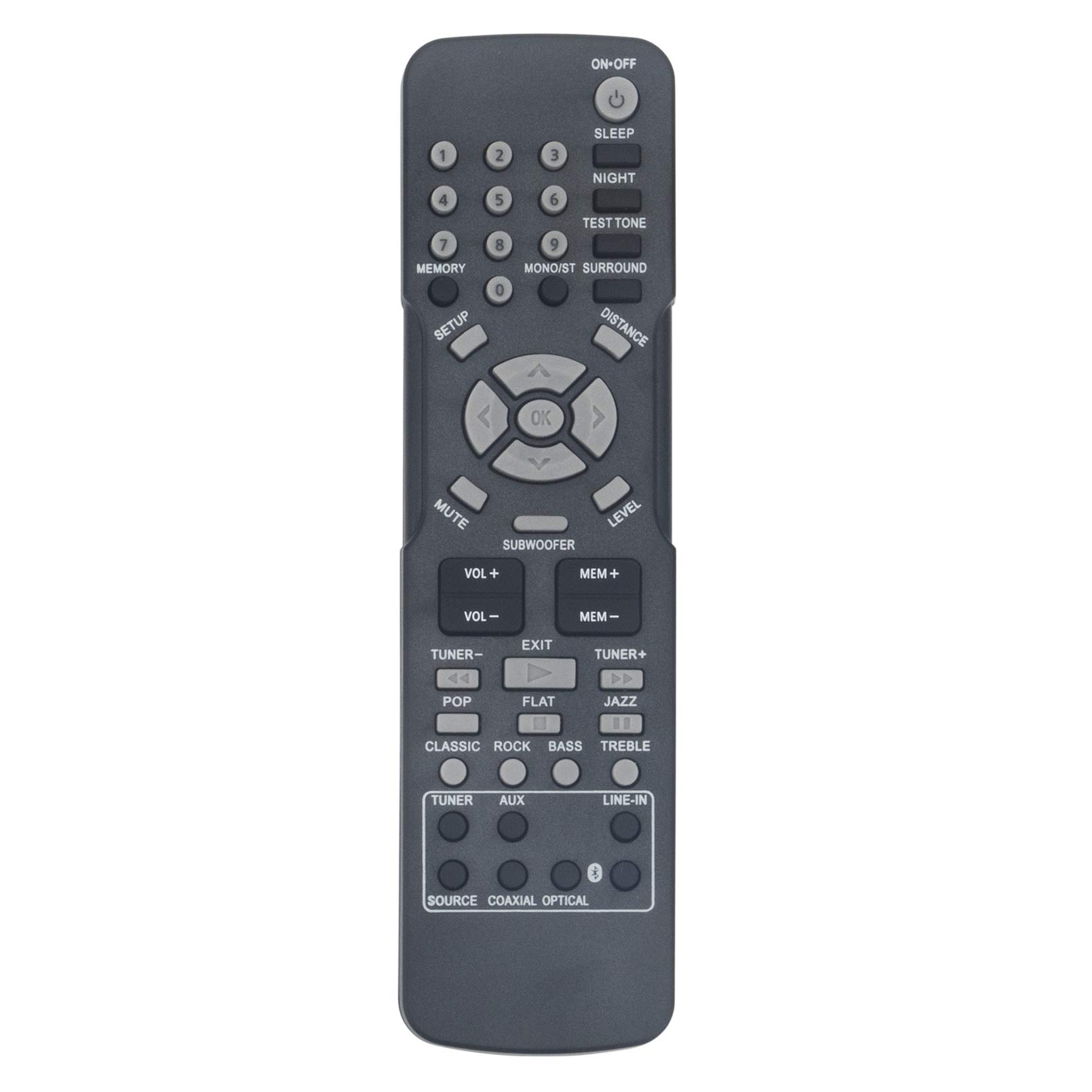 Replacement Remote Control Compatible with RCA RT2781BE Home Theater System - Perfect for Home Entertainment & Movie Nights