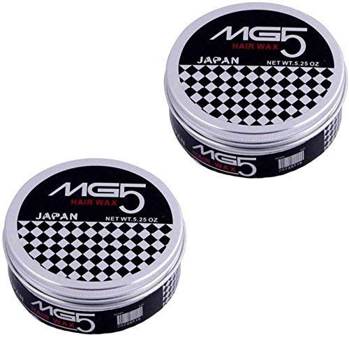 MG5 Japan Hair Wax for Men & Women - Strong Hold Styling Wax (2 Pack, 150g Each) - Perfect for Pompadour, Spiky, and Textured Hairstyles