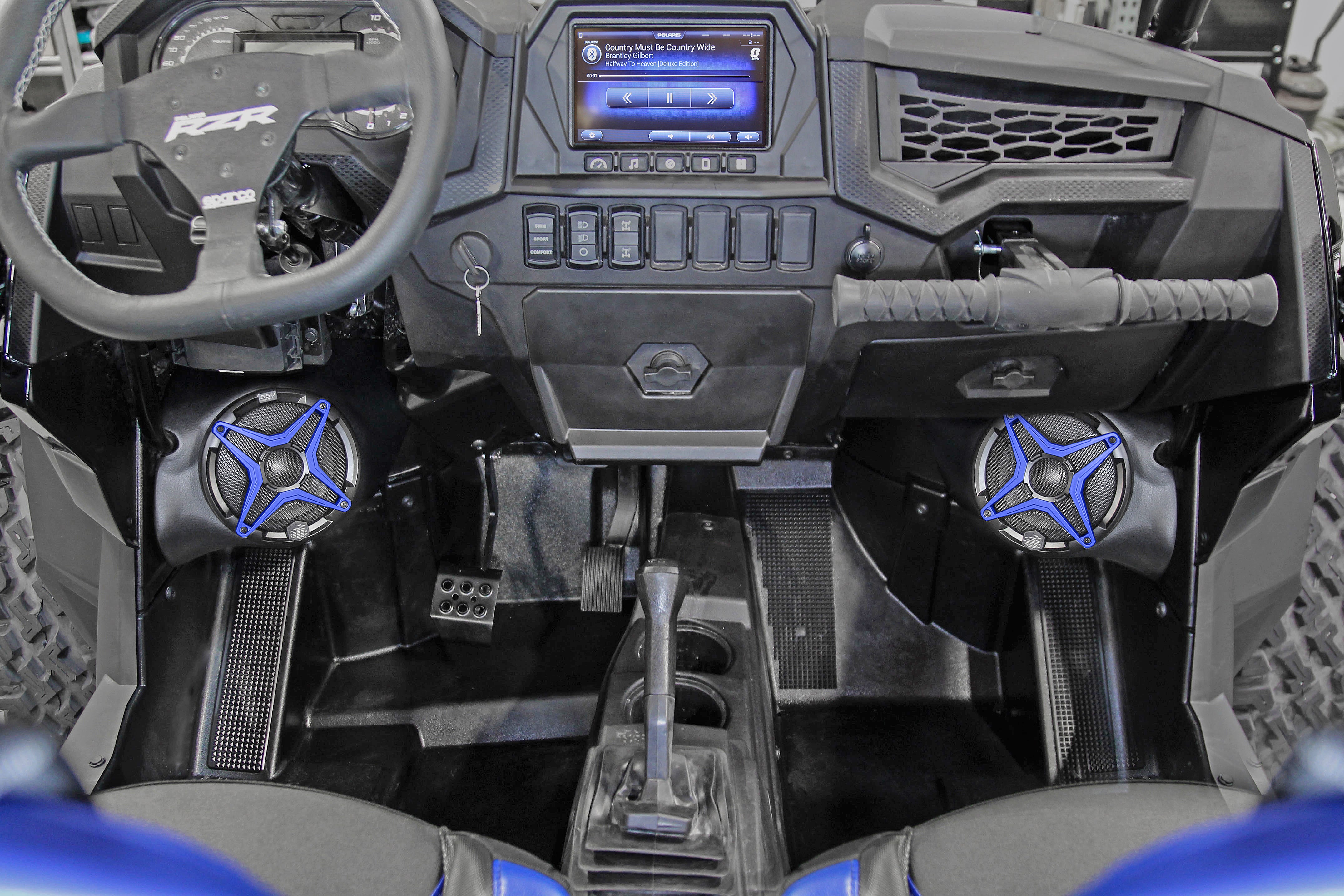 Pol RZ4 2ARC 2 Speaker Kit with Ride Command - Premium Marine Audio System for Boats, Watersports & Outdoor Adventures