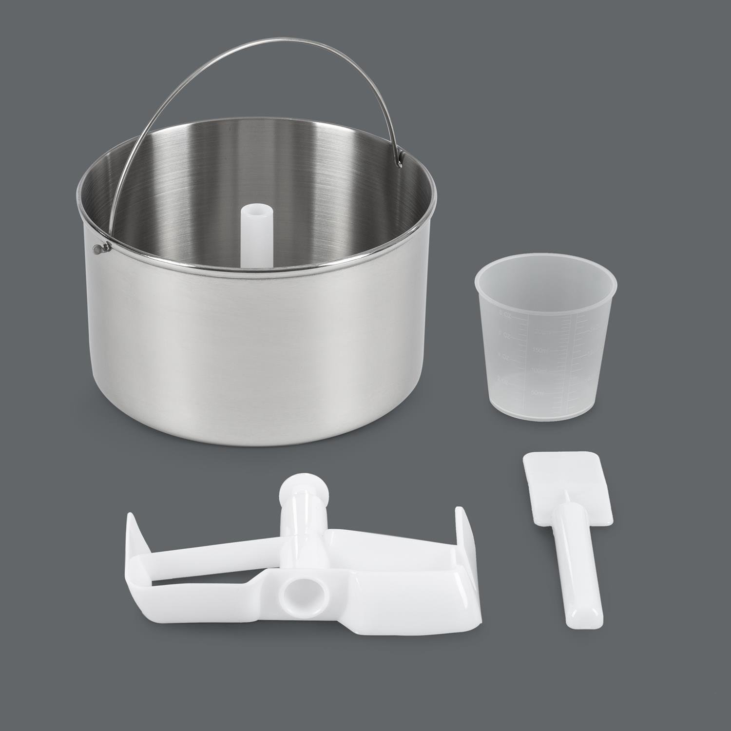 Klarstein Vanilly Sky Family Ice Cream Maker - 2.5L Capacity, 250W, with Cooling Function, Timer & Display for Homemade Yogurt & Frozen Treats | Perfect for Parties, Desserts & Summer Refreshments
