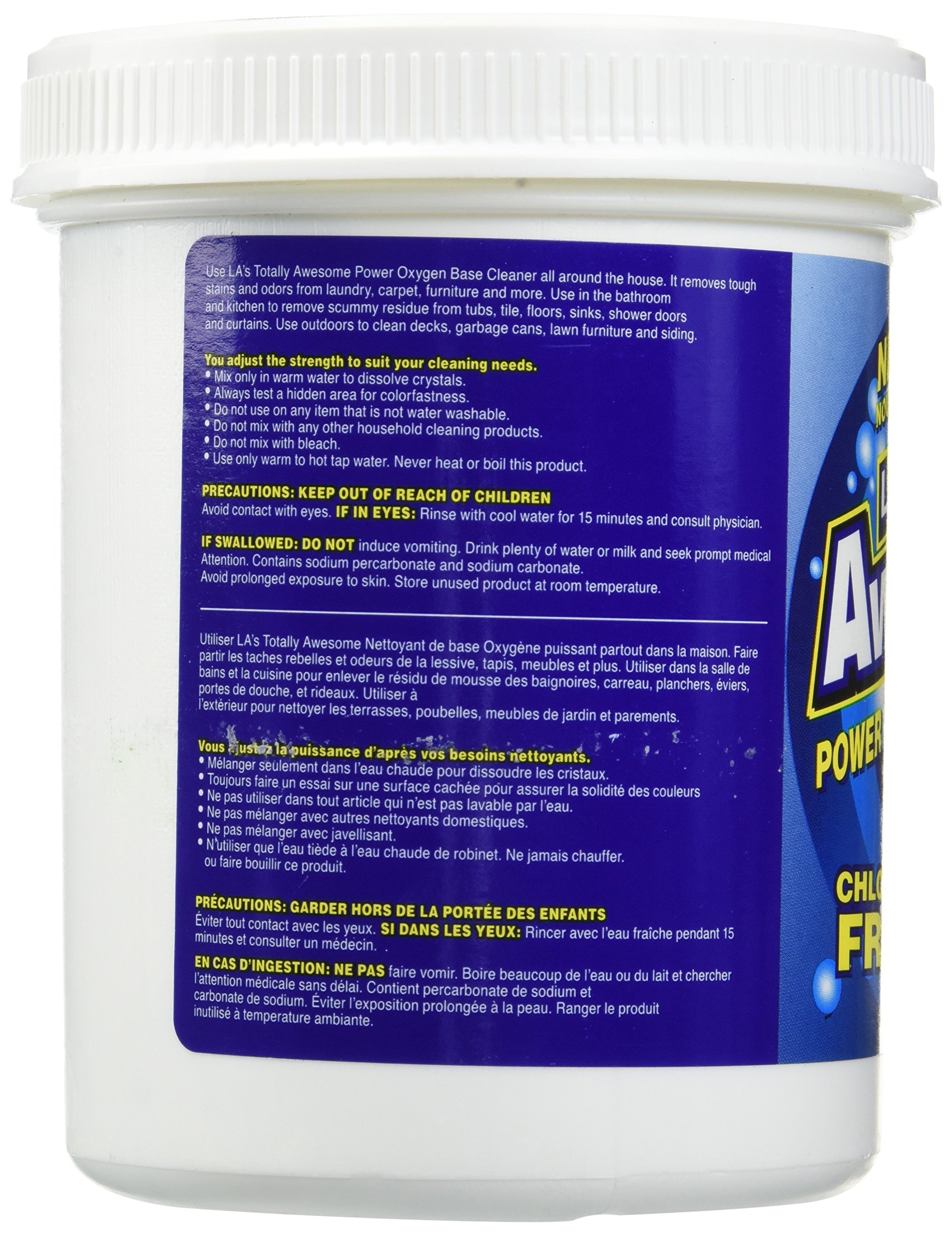 Oxygen Cleaner Powder - 16 oz | Stain Remover & Brightener for Laundry, Carpets & Household Cleaning | Eco-Friendly & Non-Toxic
