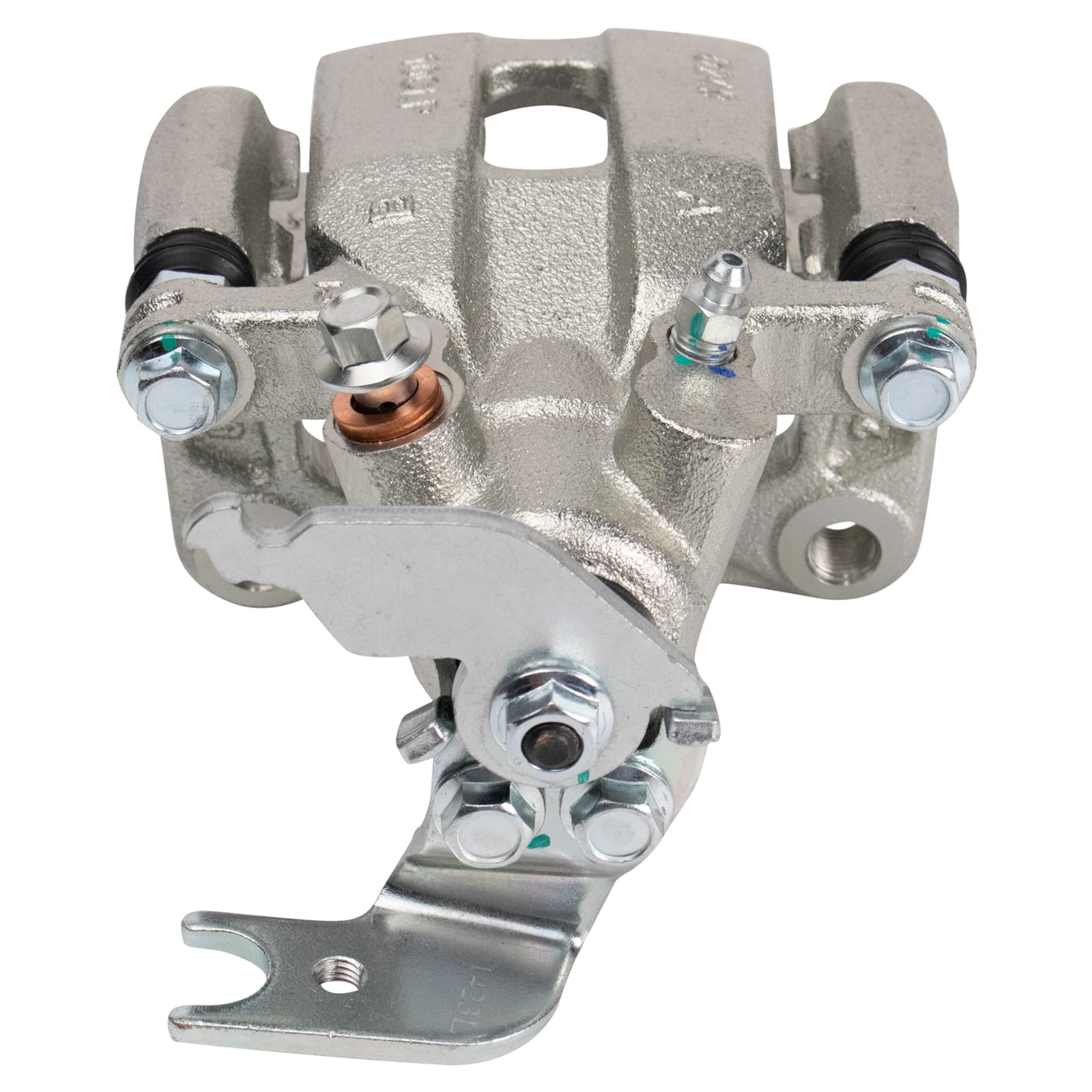 TRQ Rear Brake Calipers with Ceramic Pads & Rotors Kit - Compatible with 2013-2017 Honda Accord - Smooth Braking Performance for City Driving & Highway Commutes