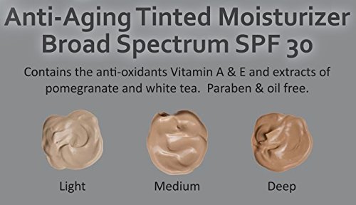 Lightweight Tinted Moisturizer with SPF 30 | Anti-Aging Sheer Coverage Foundation | Broad Spectrum Sunscreen | Paraben-Free, Oil-Free, Cruelty-Free & Gluten-Free | Vegan & No Animal Testing | Perfect for Daily Wear & Sun Protection