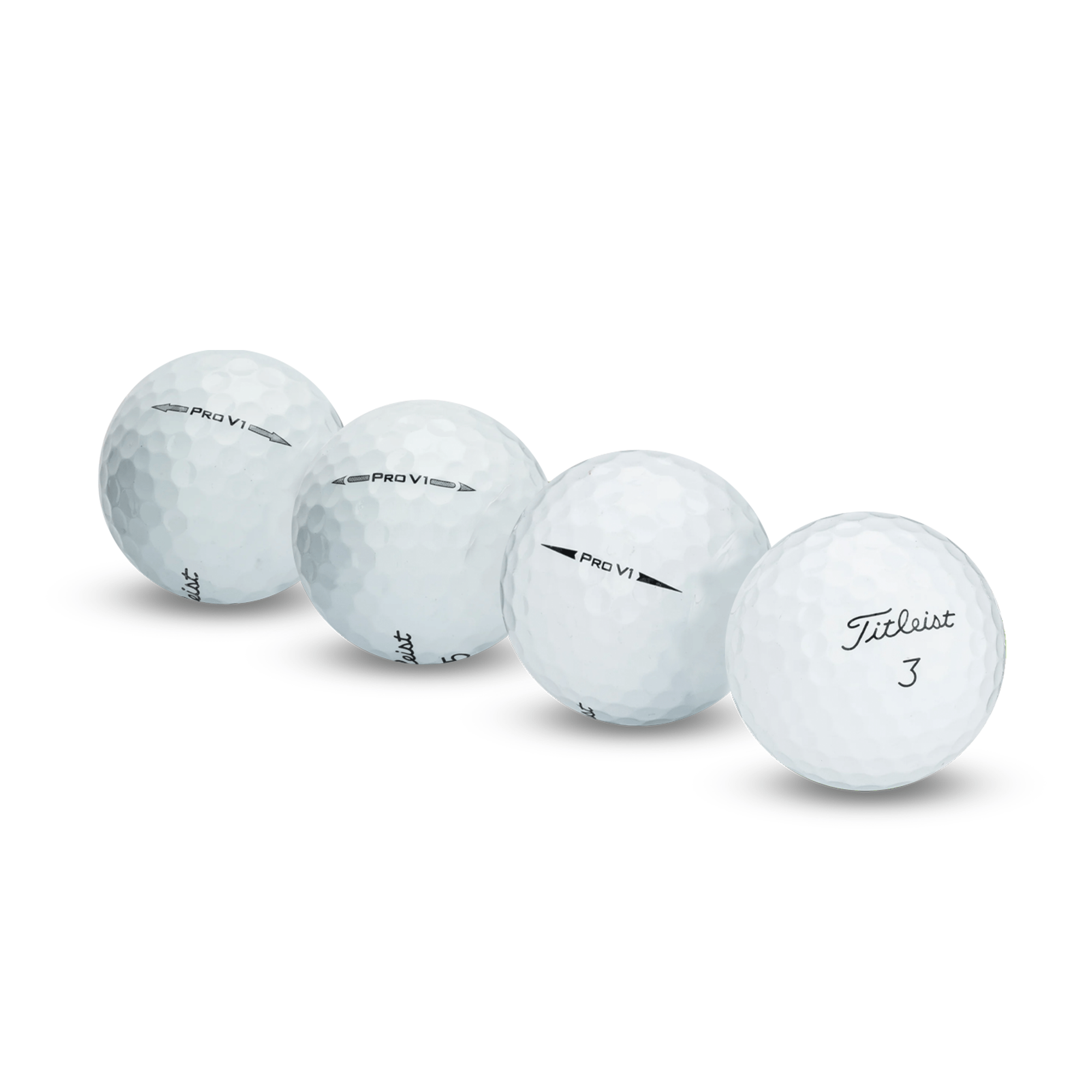 Premium Used Titleist Pro V1 Golf Balls - 12 Pack (1 Dozen) | High Performance Recycled Golf Balls for Practice, Driving Range & Casual Play