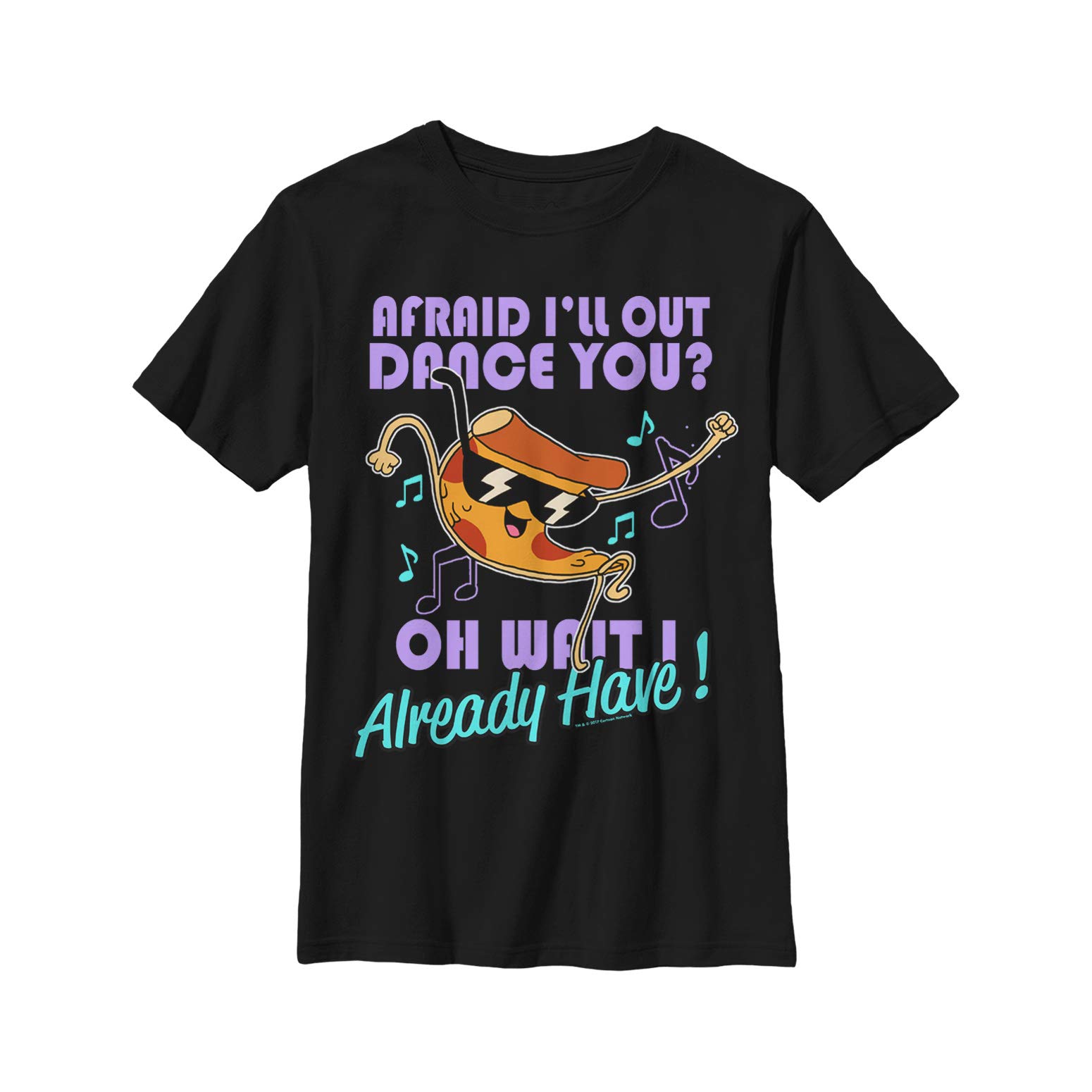 Boys Uncle Grandpa Pizza Steve Dance Off Graphic T-Shirt - Fun Cartoon Character Tee for Kids & Fans - Perfect for Parties, Cosplay & Everyday Wear