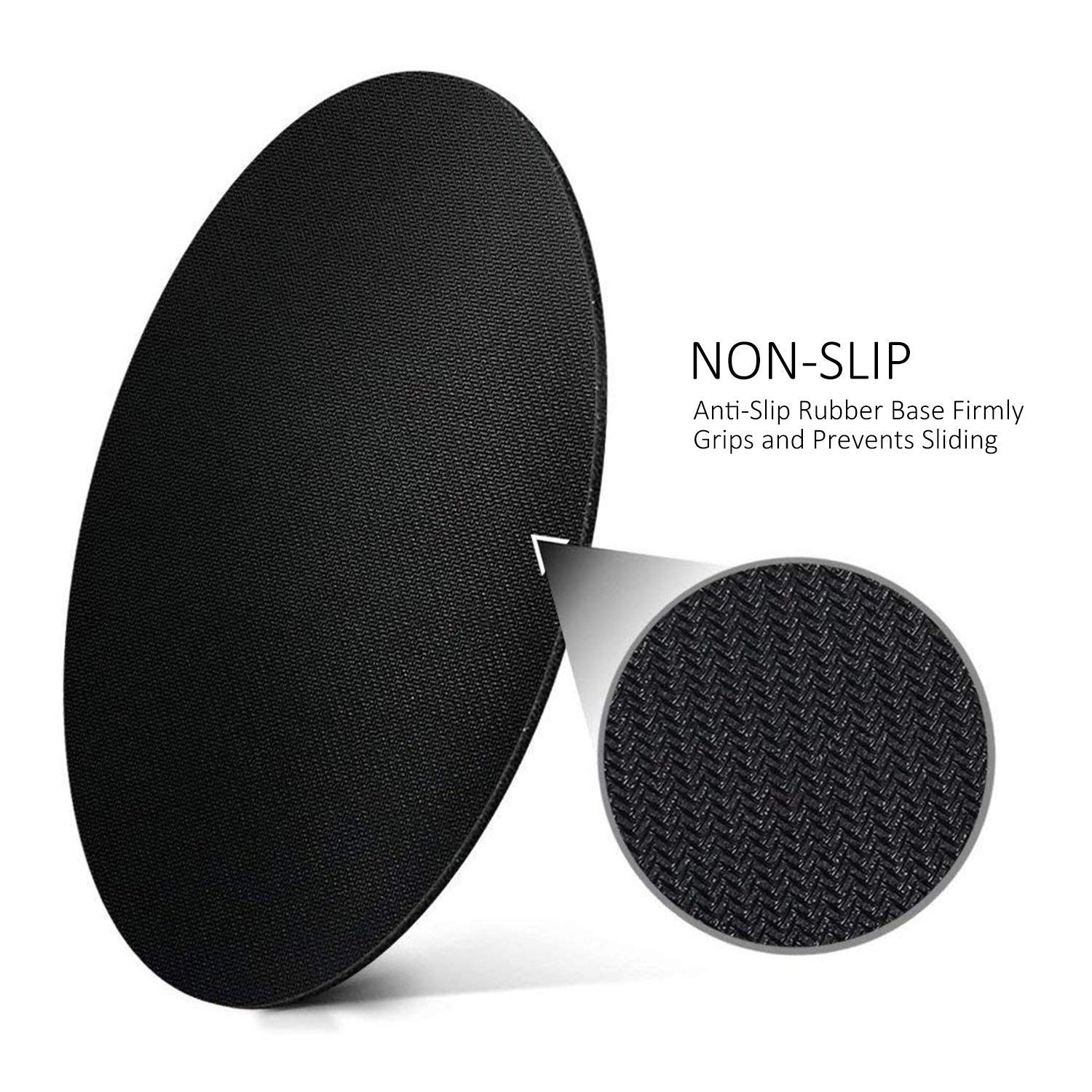 Round Gaming Mouse Pad with Eye Design - Non-Slip Rubber Base for PC, Laptop, Office & Home Use | Perfect for Gamers, Graphic Designers & Office Workers