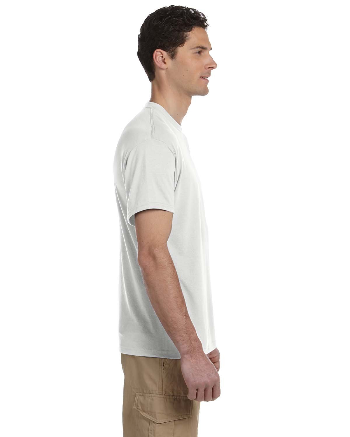 Jerzees Men's 21M Heavyweight Cotton T-Shirt - Soft Comfort Fit Crewneck Tee for Casual Wear & Workout
