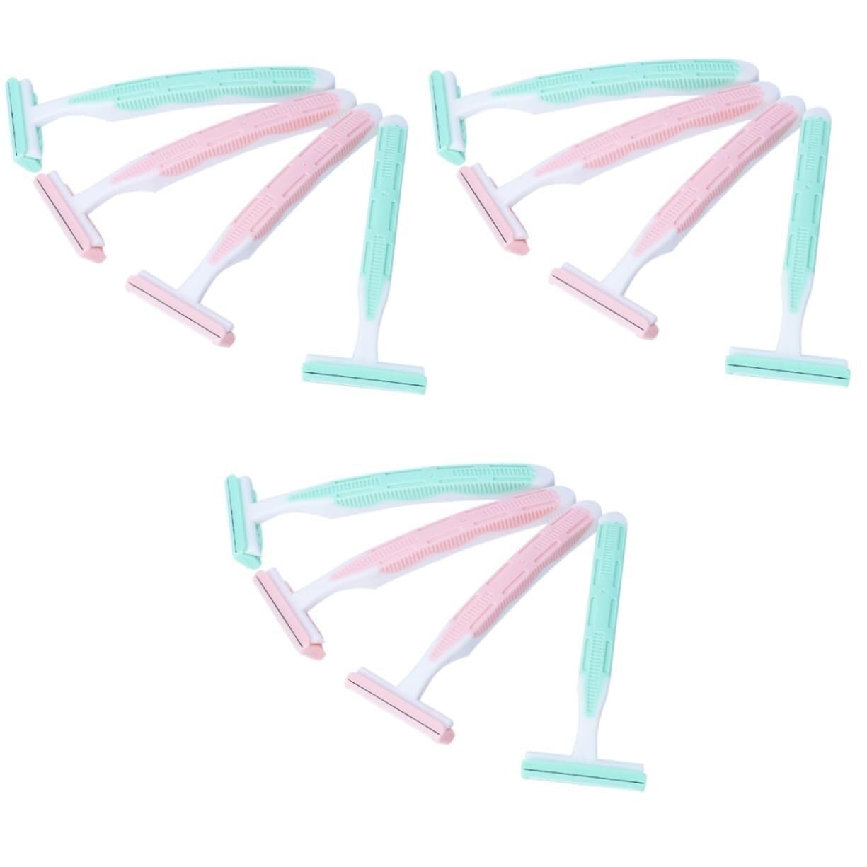 Women's Facial & Body Hair Removal Kit - 4pc Armpit & Body Razor Set for Smooth Skin | Perfect for Travel, Gym & Daily Grooming