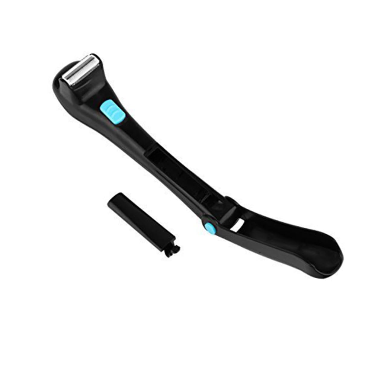Best Electric Razor for Men - Rechargeable Cordless Shaver with Long Handle for Body & Back Hair Removal - Foldable Design for Travel & Home Use - Smooth Shaving Experience for Face, Chest & Legs