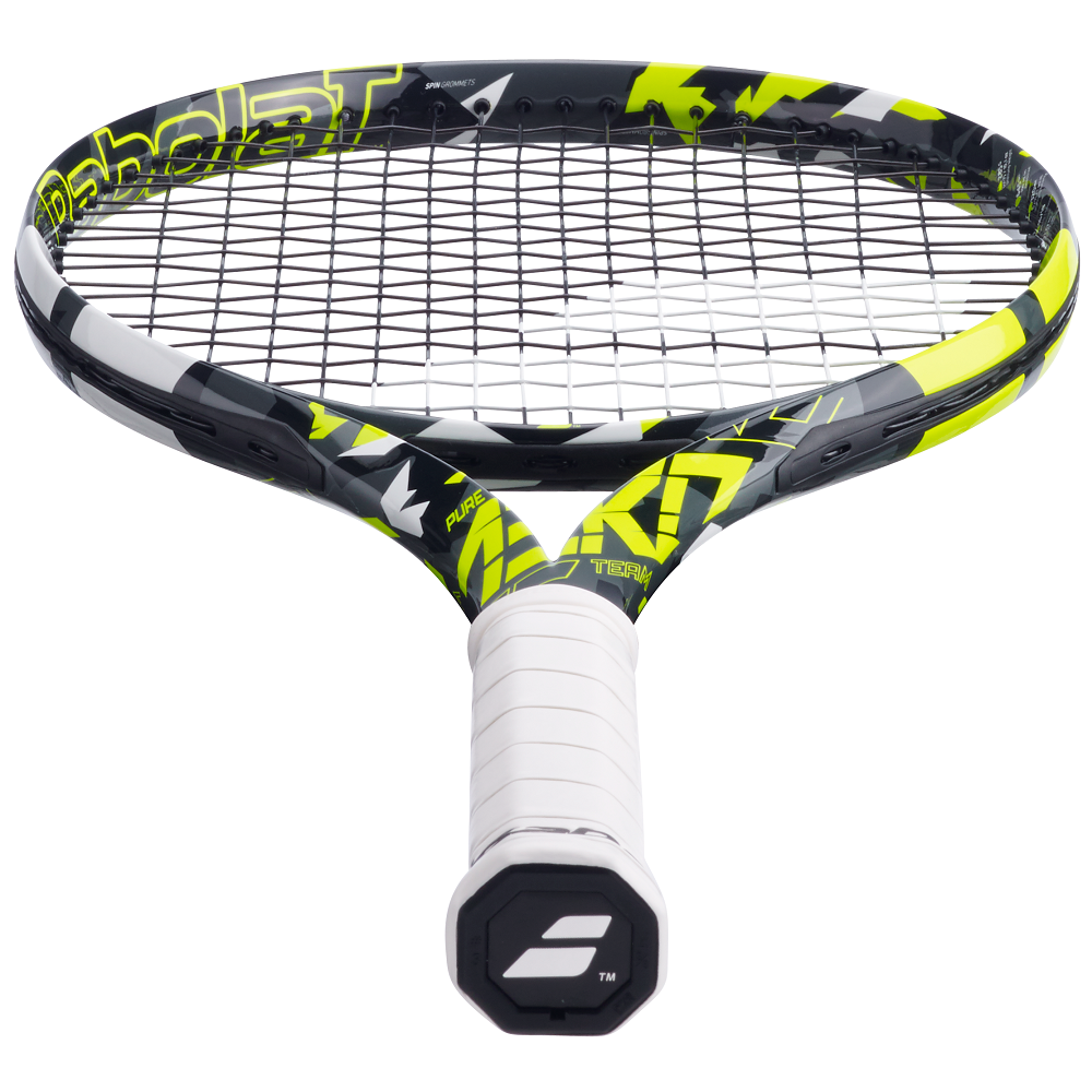 Babolat Pure Aero Team 2023 Tennis Racket - Lightweight Performance Racquet for All Levels | Perfect for Practice, Training & Competitive Play