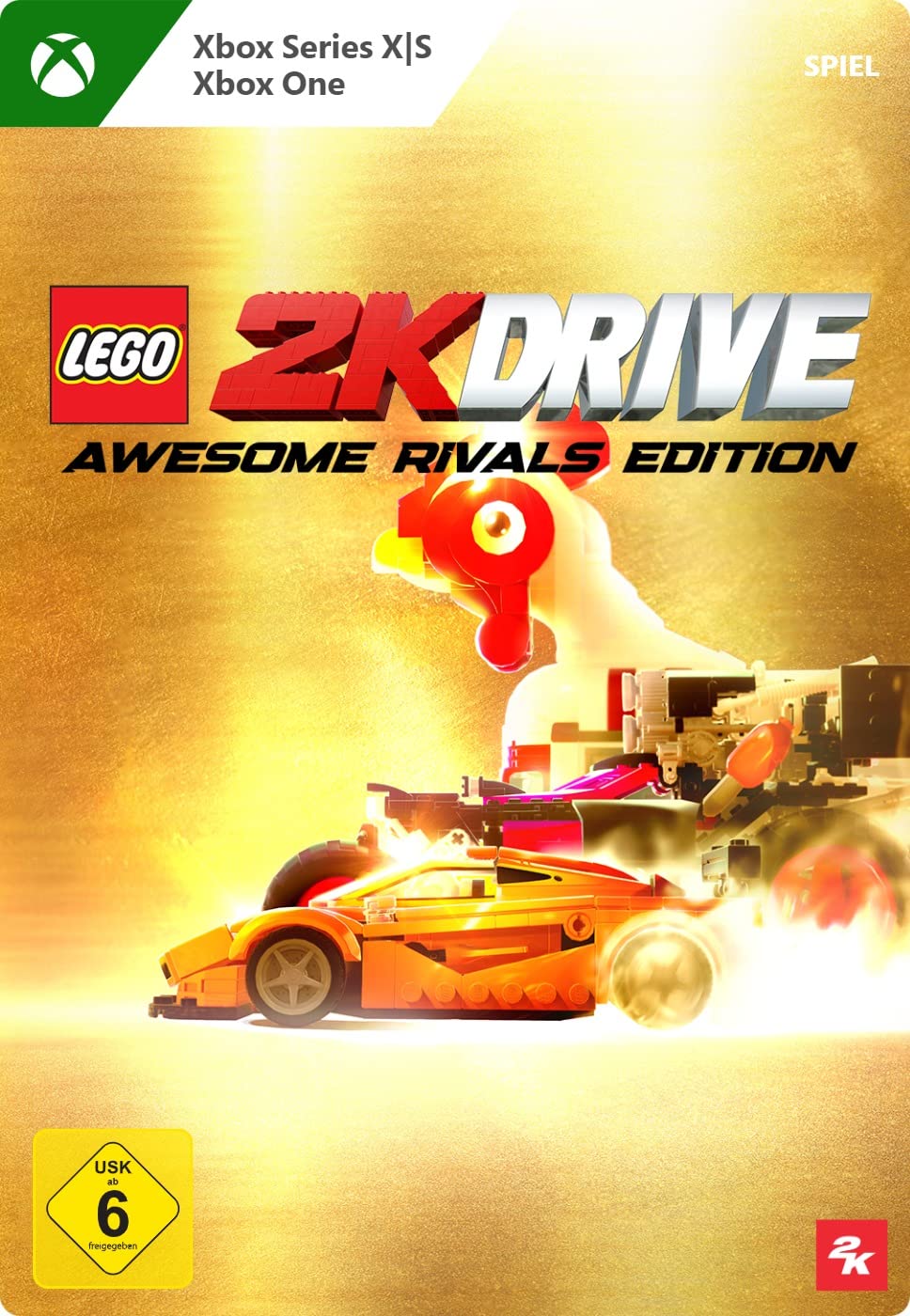 LEGO 2K Drive: Awesome Rivals Edition - Xbox One & Series X|S Digital Download Code | Racing Video Game for Kids & Adults | Perfect for Family Game Nights & Competitive Play