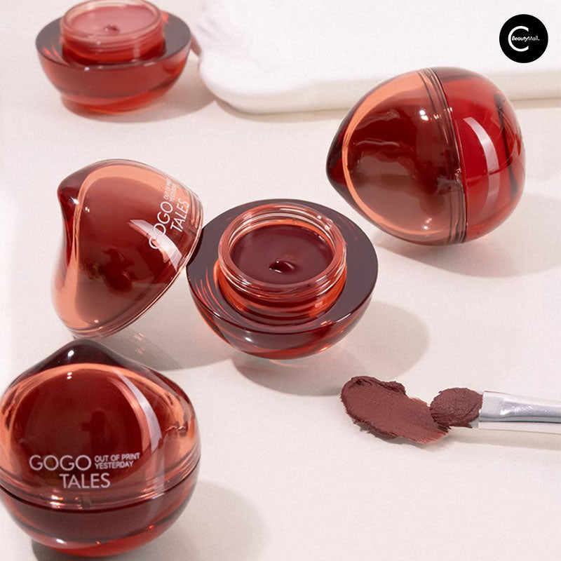 GOGOTALES Little Red Pot Multi Balm - All-Natural Lip & Skin Moisturizer for Dry Lips, Cuticles & Hands | Perfect for Travel, Daily Hydration & On-The-Go Care