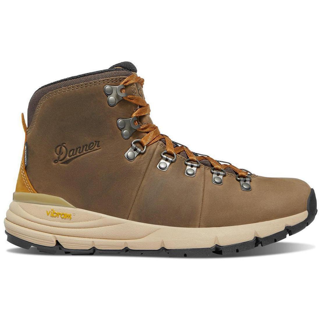Mountain 600 4.5 Leaf Women's Waterproof Hiking Boots with Gore-Tex - Pecan Brown for Outdoor Adventures & Trail Walking