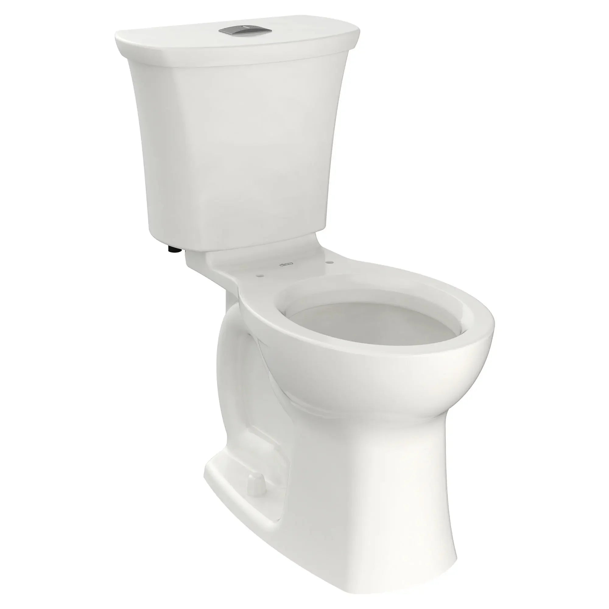 Edgemere® Dual Flush Toilet - 1.6 GPF/6.0 LPF & 1.1 GPF/4.2 LPF - Chair Height Round Front Two-Piece Design (Seat Not Included) - Perfect for Modern Bathrooms & Water-Saving Homes