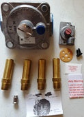 4 Burner Fryer Conversion Kit - Natural Gas to LP with Robertshaw or White Rodgers Valve (NRE #054331) - Perfect for Outdoor Cooking, Camping, and Commercial Kitchens