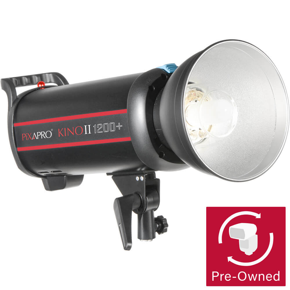 KINOII QS1200II 1200Ws Studio Flash Head with Built-In 2.4GHz Receiver - Professional Photography Lighting for Portraits, Product Shoots & Studio Sessions