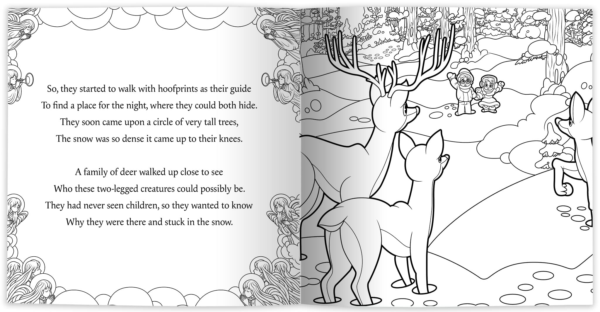 Religious Coloring Book for Adults - The Lights in the Church | Bible Study, Meditation & Christian Gift Idea