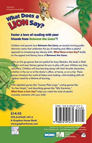 What Does a Lion Say?: Fun Language Games for Kids - Perfect for Early Learning and Family Playtime