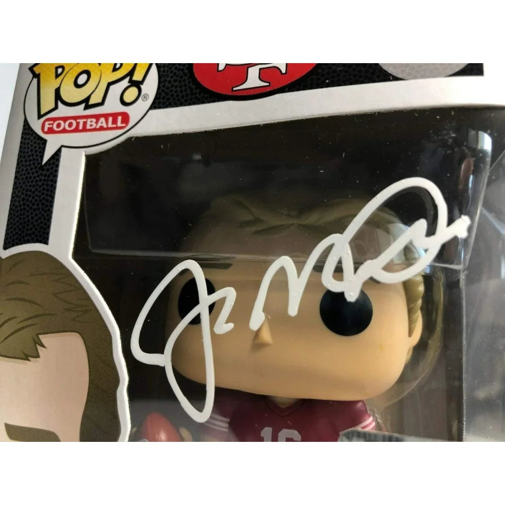Joe Montana Autographed Funko Pop Vinyl Figure with BAS COA - San Francisco 49ers #84 NFL Collectible - Perfect for Sports Memorabilia Displays, Man Cave Decor & Football Fan Gifts