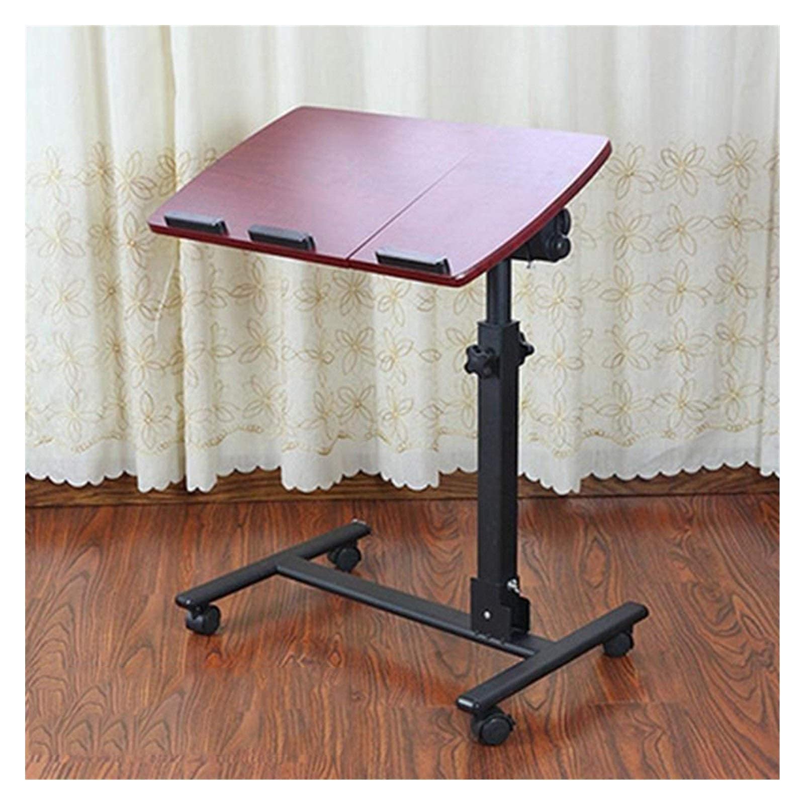 XYSQWZ Adjustable Laptop Stand Bed Desk - Versatile Office Furniture for Home, Study, and Overbed Use - Ergonomic Computer Table with Tray for Bedside, Work, and Study Scenes (Color Version B)