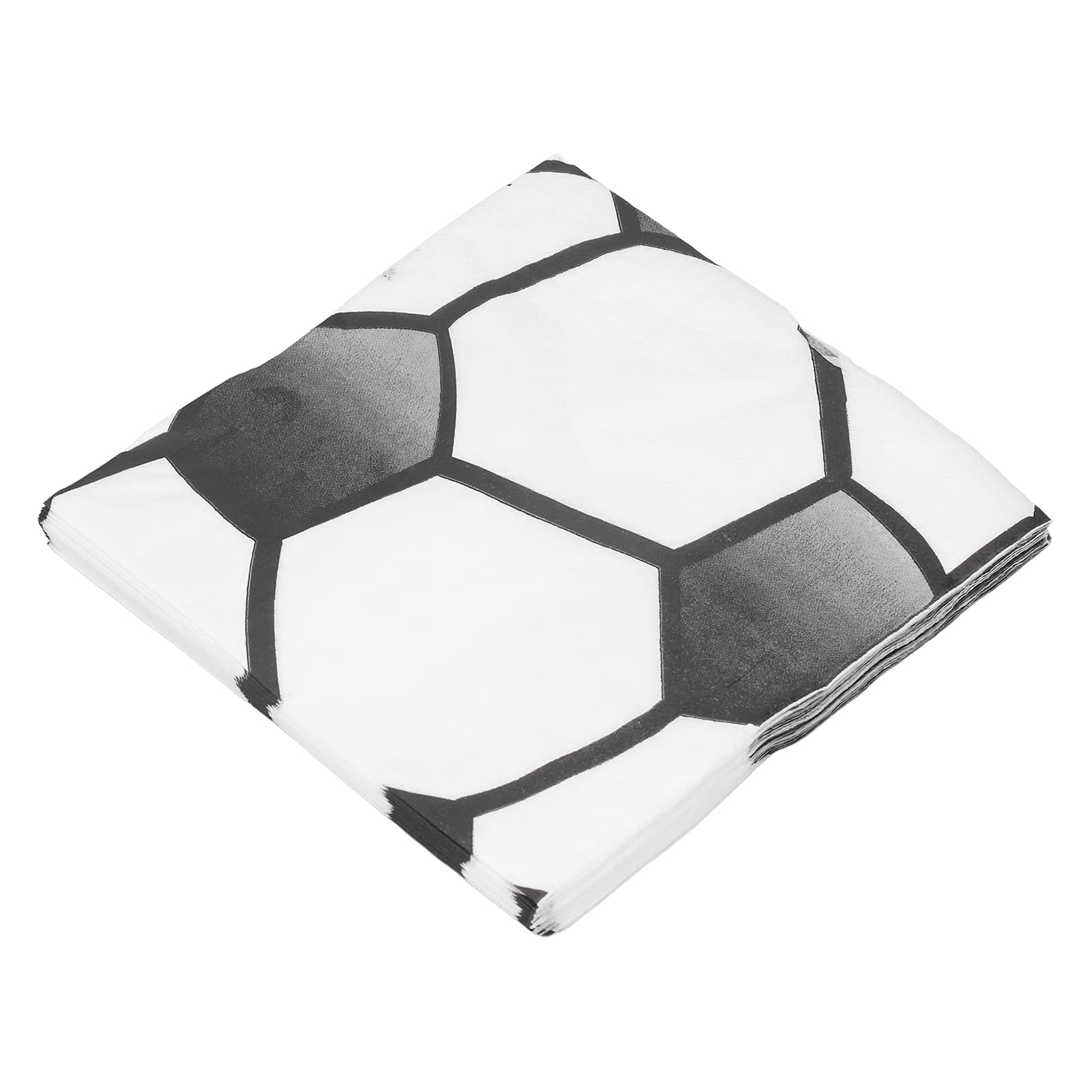 Soccer Themed Party Napkins - 80 Count, Unique Eye-Catching Design for Birthday Parties, Sports Bars & Restaurants | Perfect for Game Day Celebrations, Soccer Team Events & Themed Decorations
