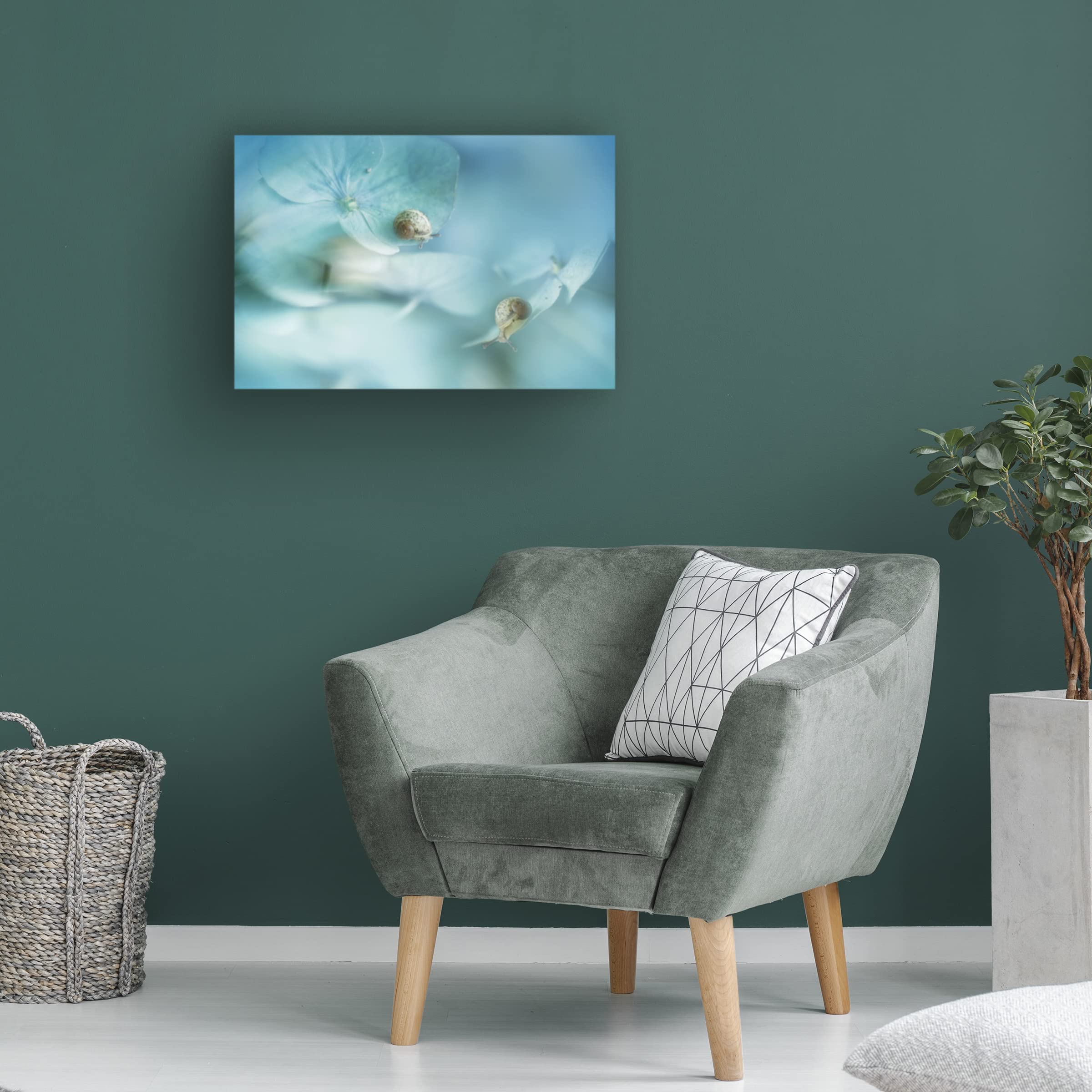 Dreamworld Canvas Art Print by Ellen van Deelen - Modern Wall Decor for Living Room, Bedroom & Office - Handmade Fine Art Painting for Home & Office Decor