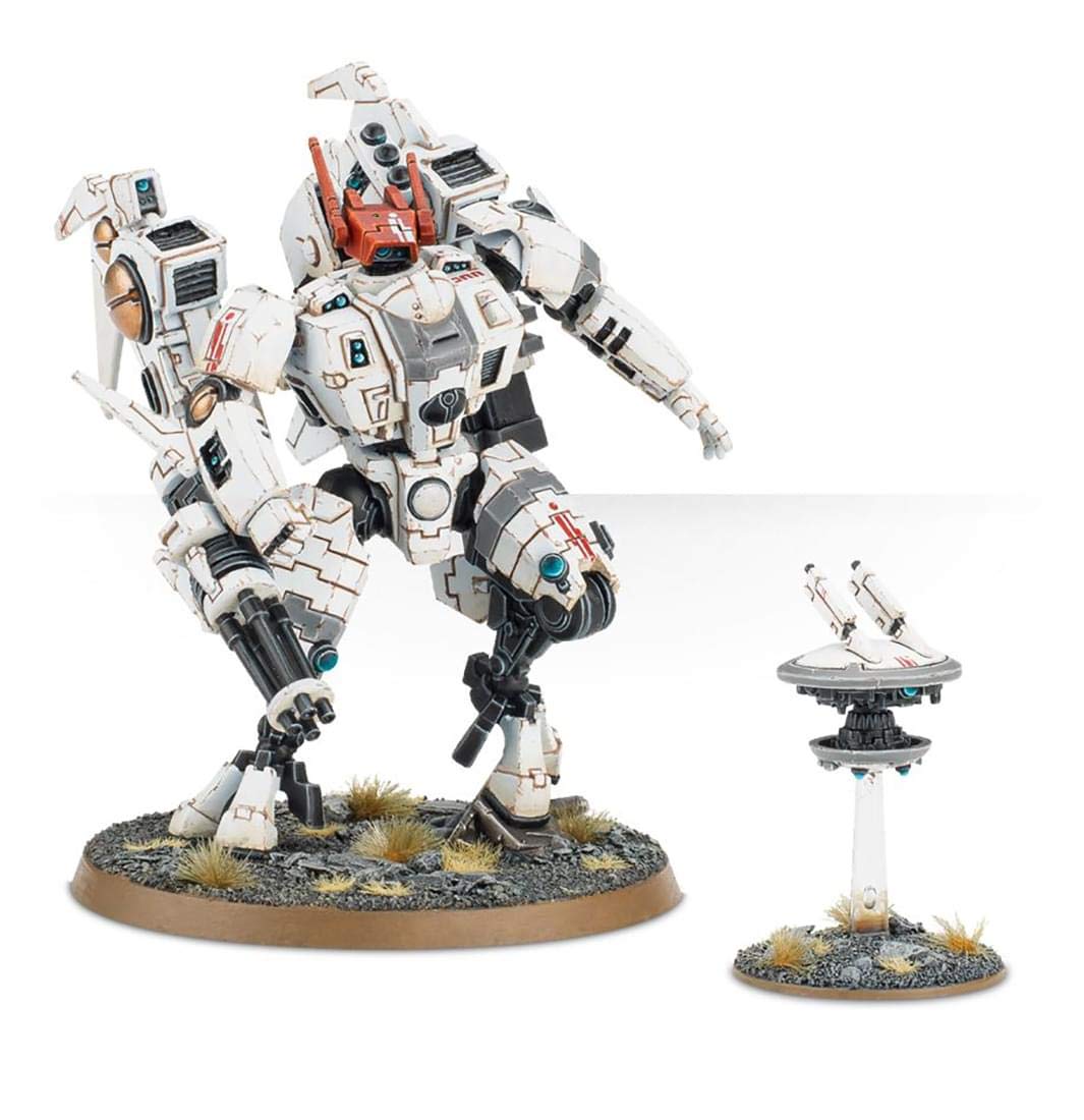 Tau Empire Commander Plastic Kit - Warhammer 40K Miniature for Tabletop Gaming