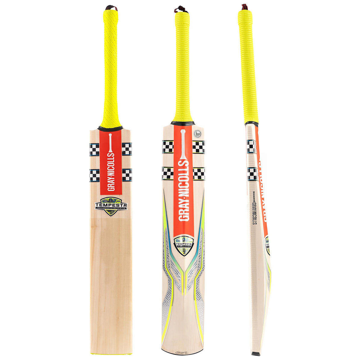 Gray Nicolls Tempesta Gen 1.0 300 Junior Cricket Bat | Lightweight English Willow | Perfect for Youth Cricket Training & Matches