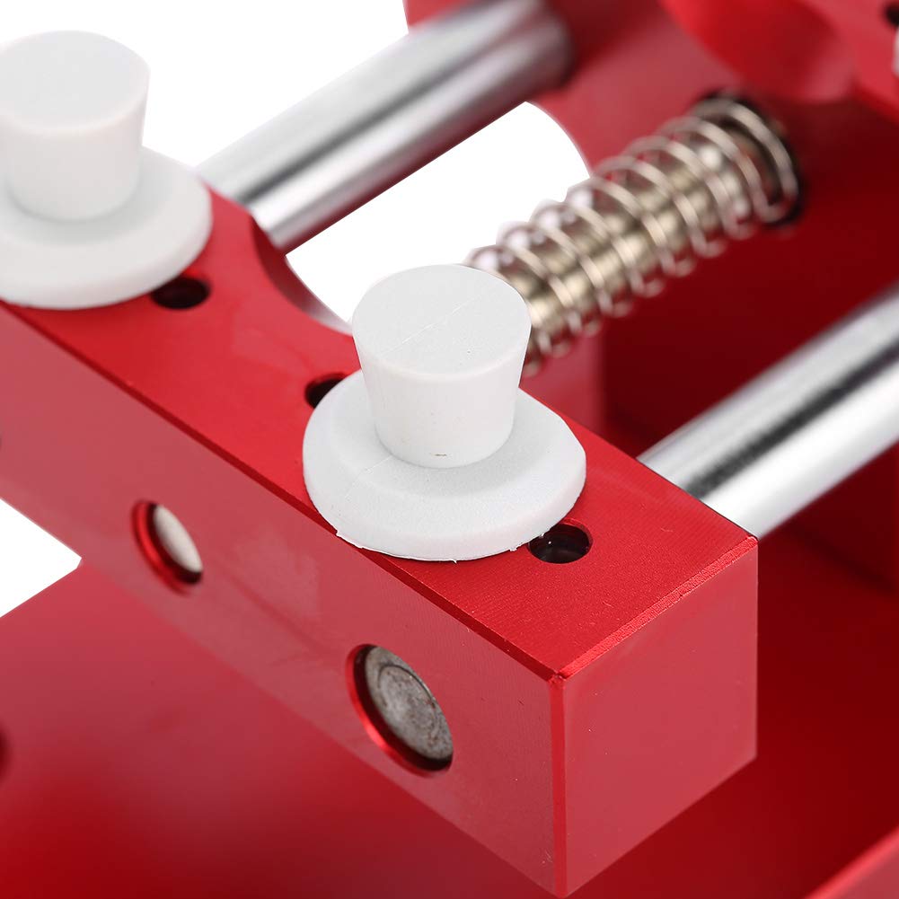 Adjustable Metal Watch Case Holder - 80mm Opening for Watch Repair & Strap Removal - Watchmaker Tool