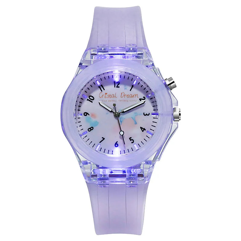 Waterproof LED Flash Wristwatch for Men Women - Digital Sports Watch with Alarm, Stopwatch - Perfect for Running, Hiking, Gym Workouts