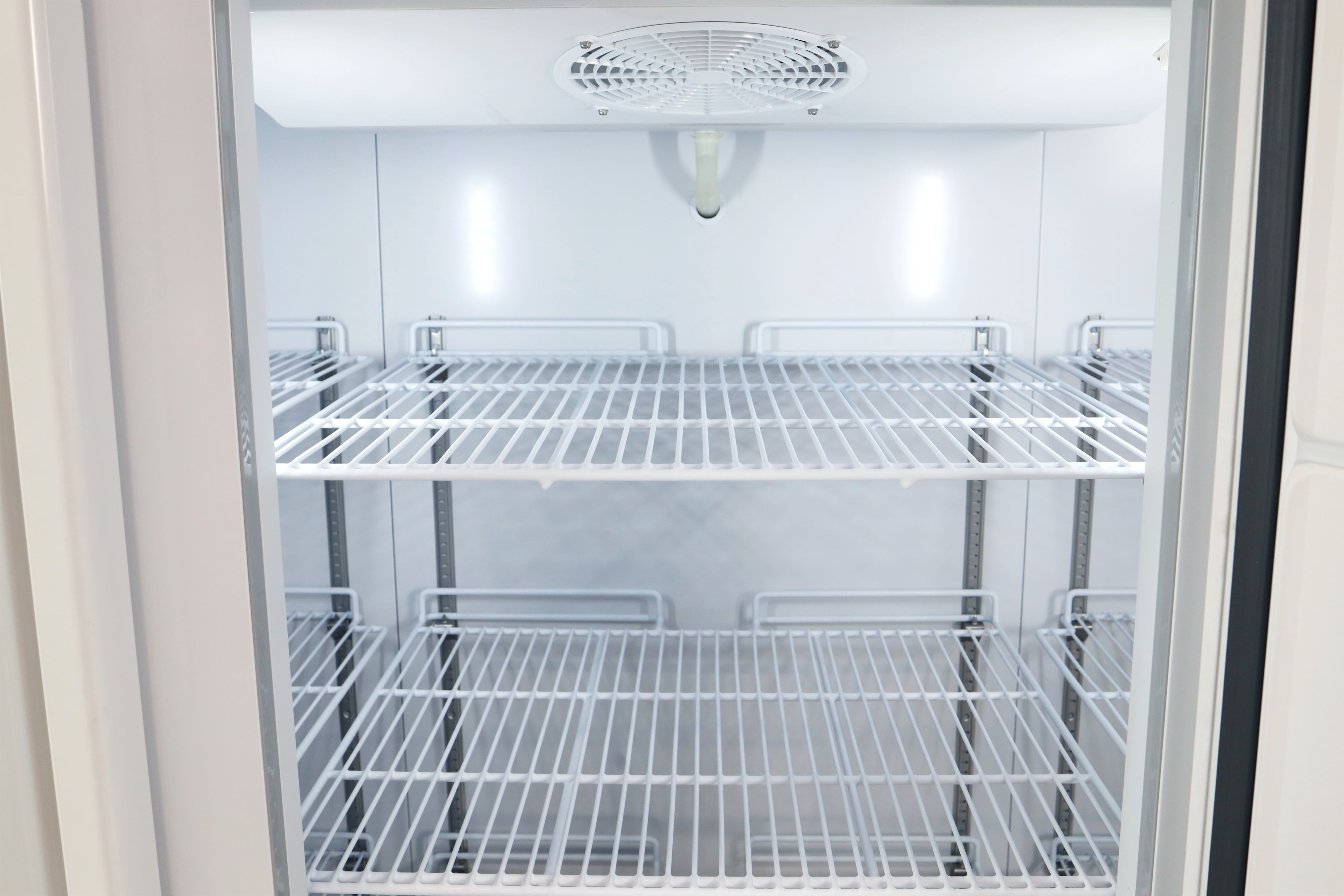 73 Cu. Ft. High Performance Glass Triple Door Refrigerator - Energy Efficient Stainless Steel Smart Fridge for Modern Kitchen & Large Family Use