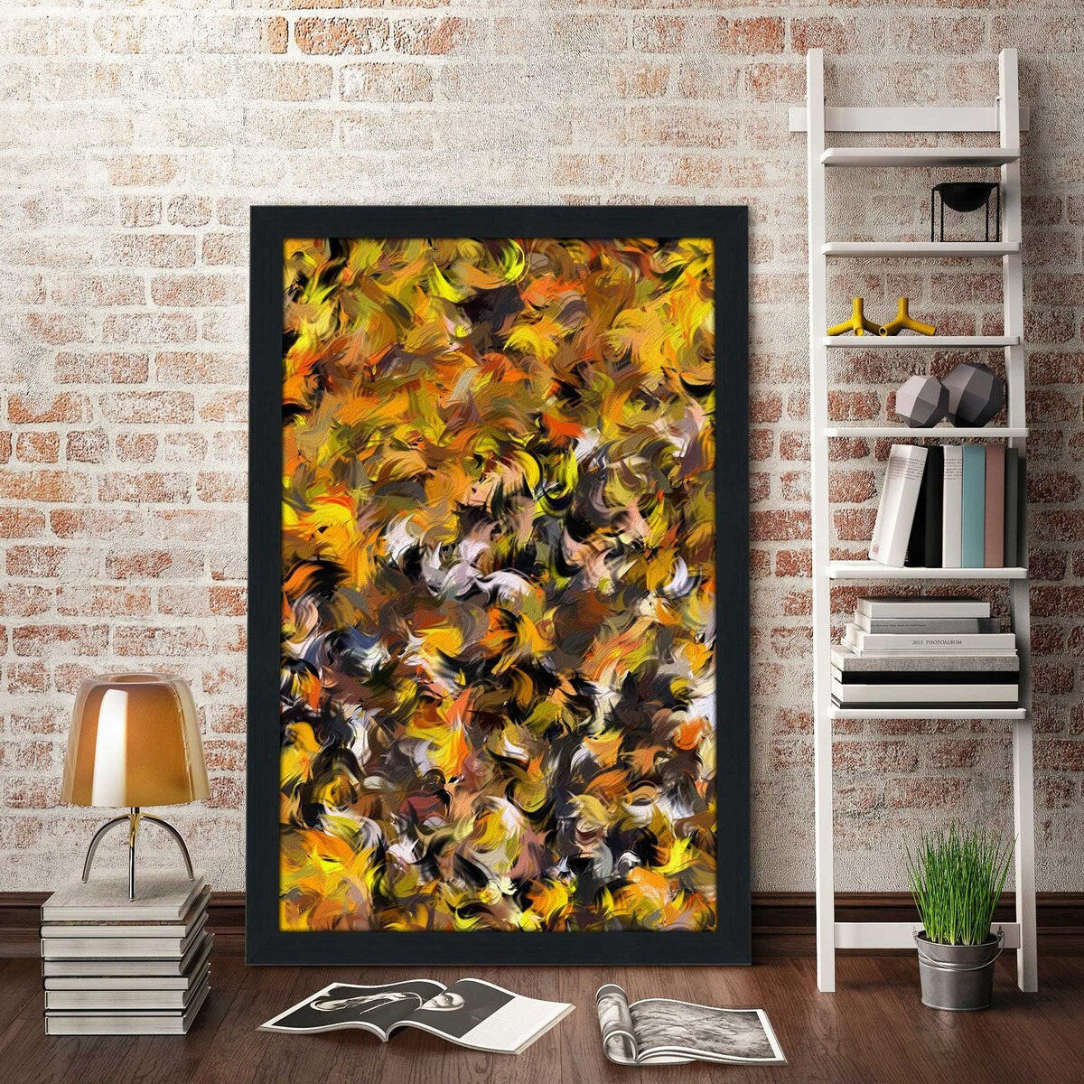 Acts 2:3 Tongues of Fire Bible Verse Print on Acrylic - Inspirational Christian Wall Art for Home, Church & Office Decor