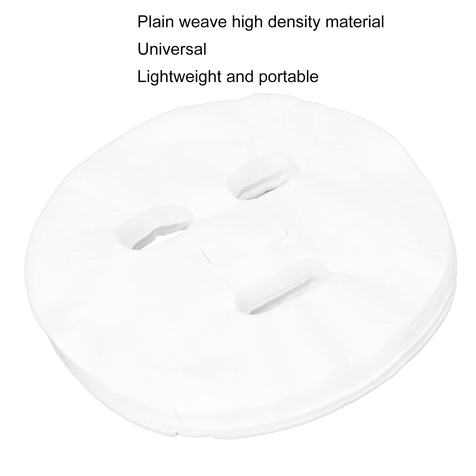 Premium Cotton Facial Paper Sheets - Hypoallergenic & Skin-Friendly for Professional Skincare & Beauty Salon Use | Ideal for Wet Compress, Makeup Removal & Spa Treatments