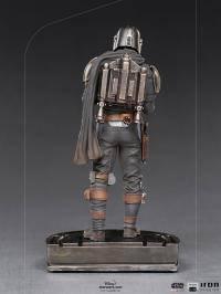 Iron Studios The Mandalorian & Grogu BDS Art Scale 1/10 Statue - Premium Collectible Figure for Star Wars Fans, Home Display & Gift Idea