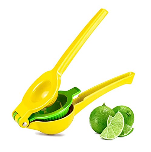 Premium Aluminum Alloy Manual Citrus Juicer - Hand Press for Lemons, Oranges & Limes - Perfect for Cocktails, Cooking & Healthy Juicing at Home