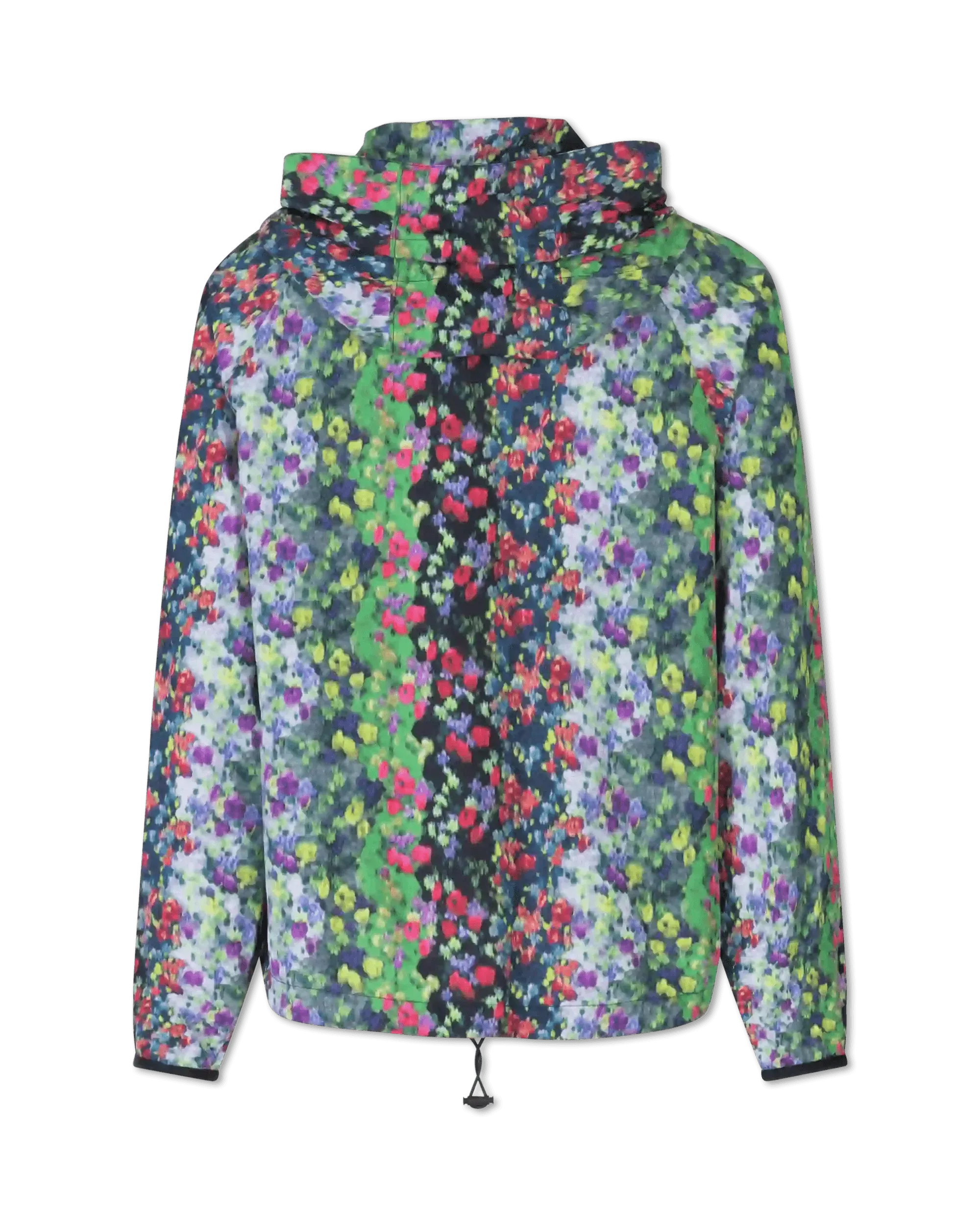 Floral Printed Windbreaker Jacket for Women - Lightweight Water-Resistant Spring Outerwear for Hiking, Running & Outdoor Activities