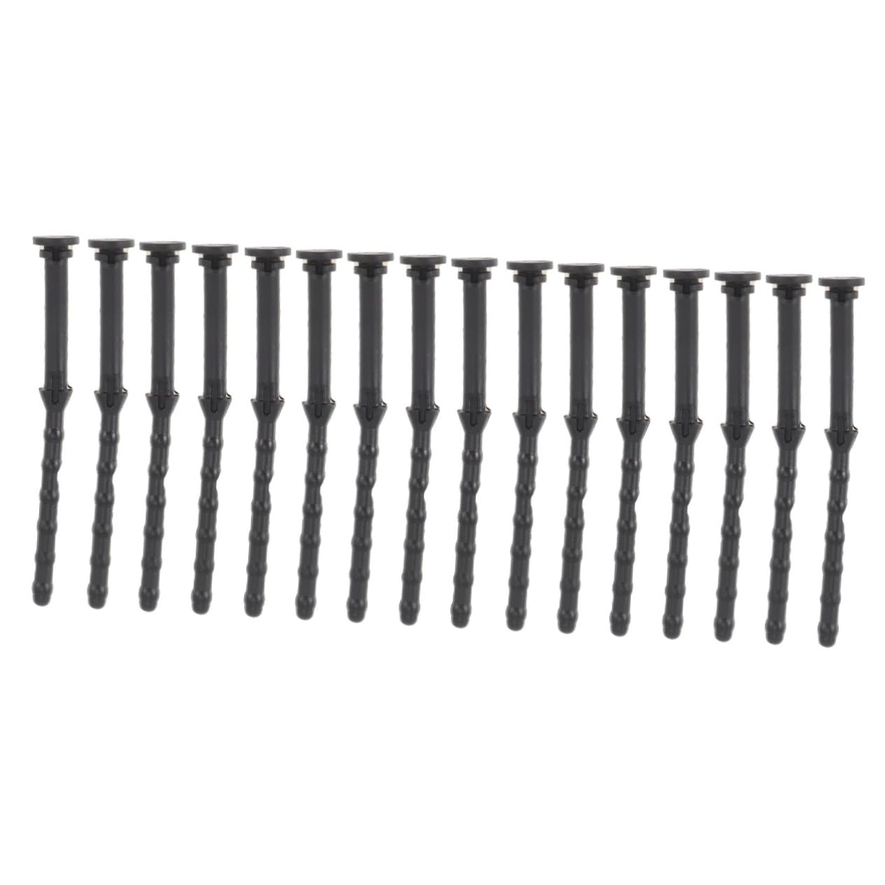 16 Pcs Shock-Absorbing Nails Rivets for PC Case Fans - Computer Case Vibration Dampeners, Noise Reduction Pins, Fan Screw Accessories - Perfect for Gaming PC, Workstation & Server Builds