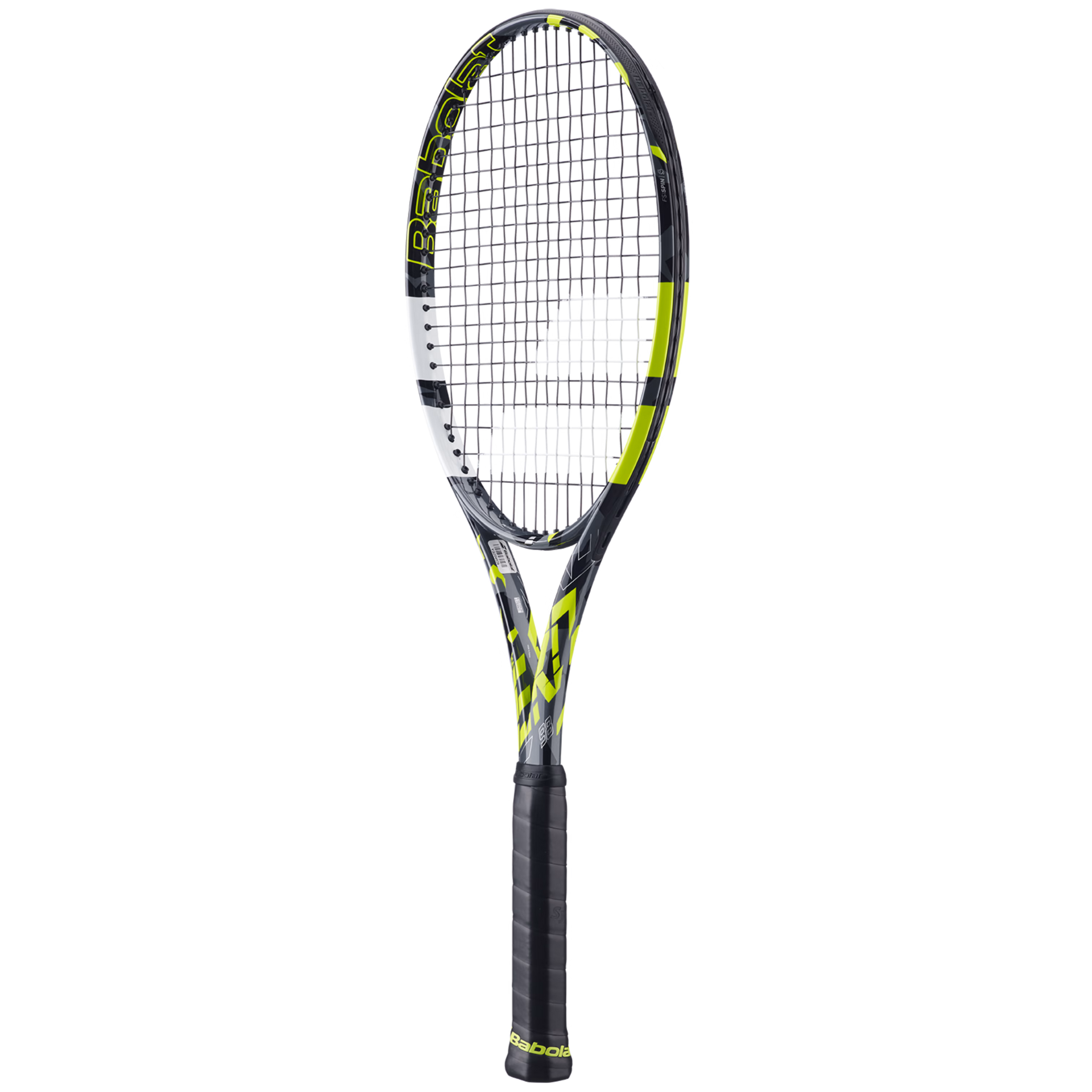 Babolat Pure Aero 98 Unstrung Tennis Racquet | Grey/Yellow/White | Professional Tennis Racket for Advanced Players | Perfect for Competitive Matches & Training Sessions