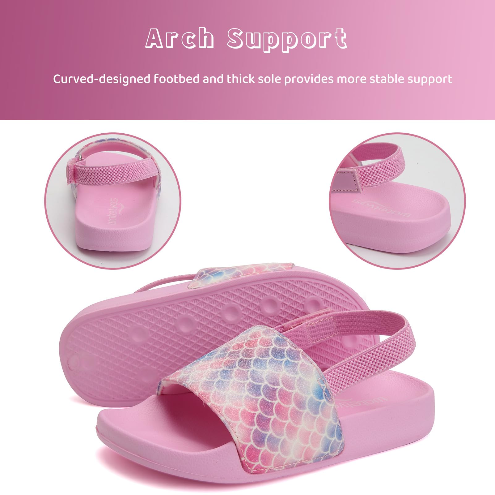 **WateLves Kids Water Shoes for Toddler Boys & Girls - Non-Slip Swim Sandals for Beach, Pool & Outdoor Play - Comfortable Casual Slippers for Summer Activities**