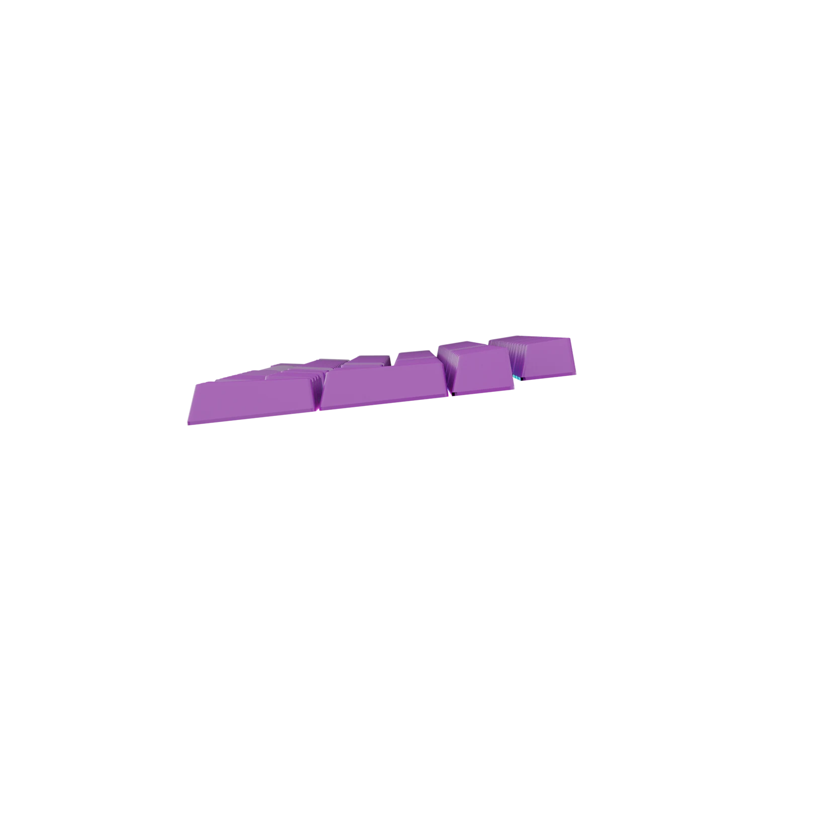 Epic Purple Keycaps for Mechanical Keyboards - Durable PBT Keycaps for Gaming & Typing - Perfect for PC, Mac & Laptop Keyboards (US Layout)