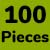 100 Pieces