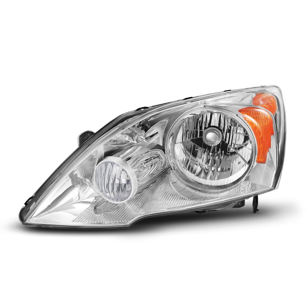 AKKON Replacement Left Driver Side Headlight Compatible with 2007-2011 Honda CR-V - Perfect for Night Driving & Foggy Conditions