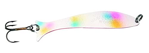 Wobbler Junior Fishing Lure - Wonderbread/Copper Back Design - 16038 - Perfect for Bass and Trout Fishing in Lakes and Rivers