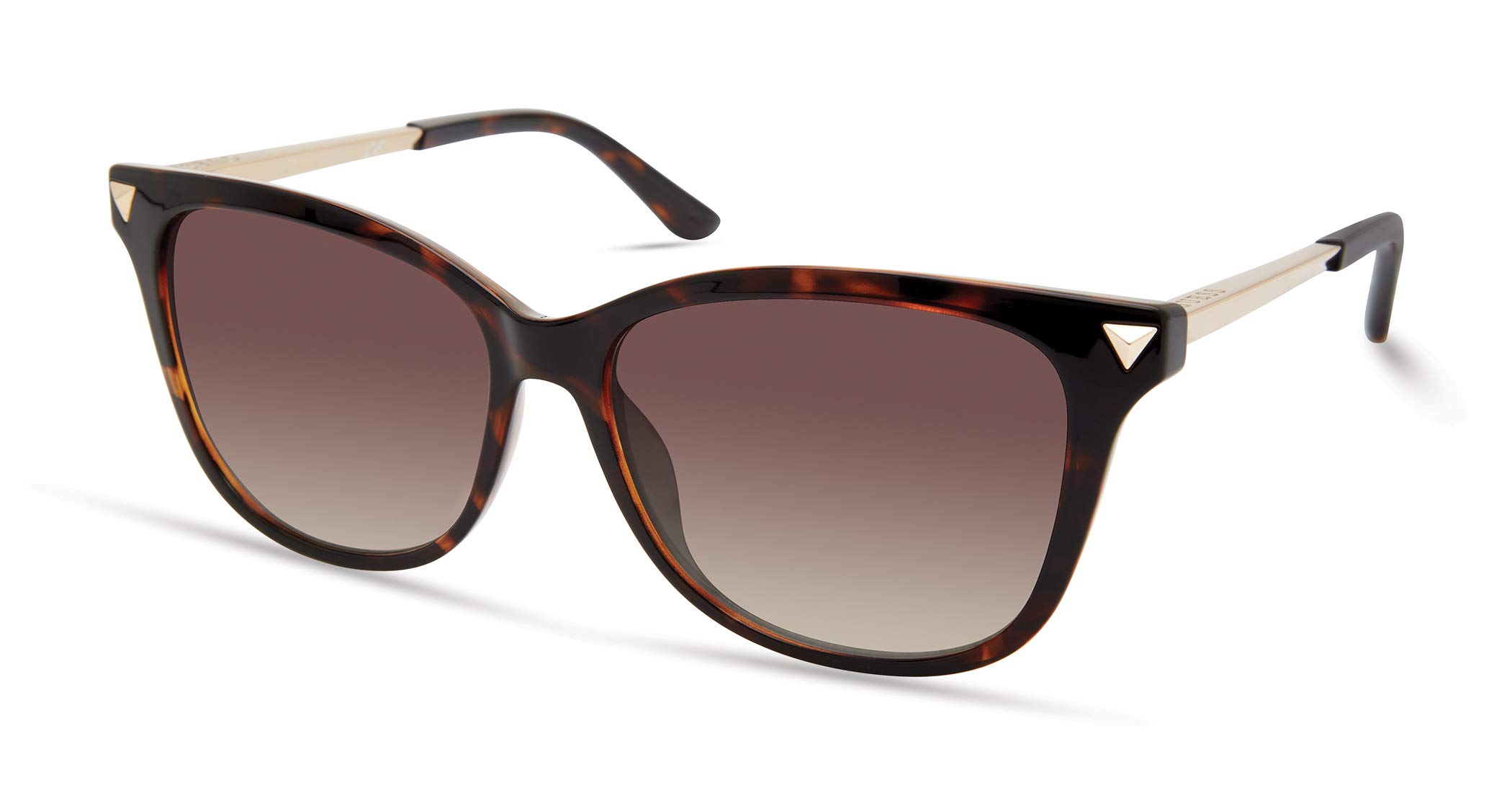 GUESS Women's Stud Accent Square Sunglasses - Stylish UV Protection Shades for Outdoor, Beach & Driving