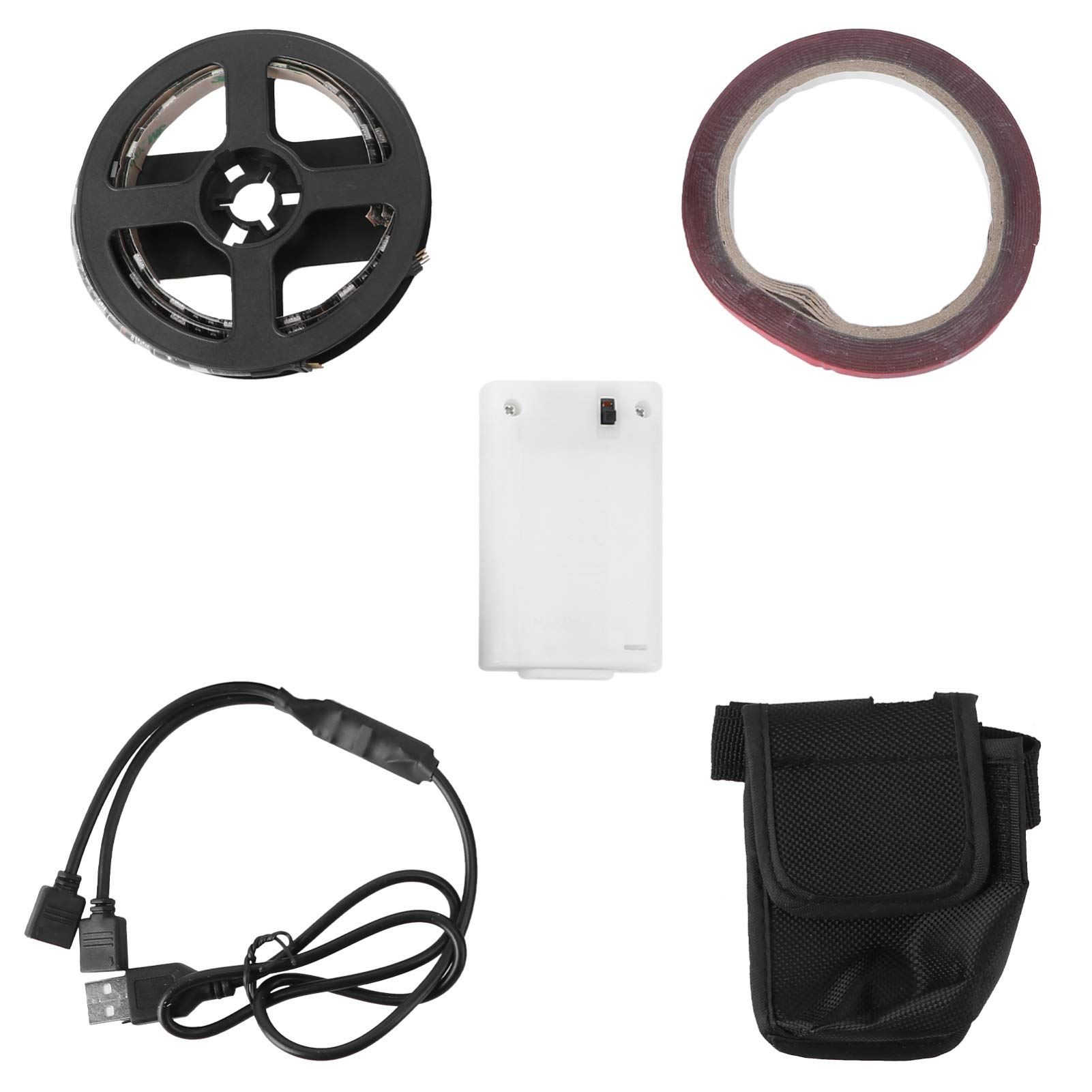 Electric Scooter LED Light Strip Kit - Waterproof Decorative Lighting Accessories for Scooter Customization & Night Riding Safety