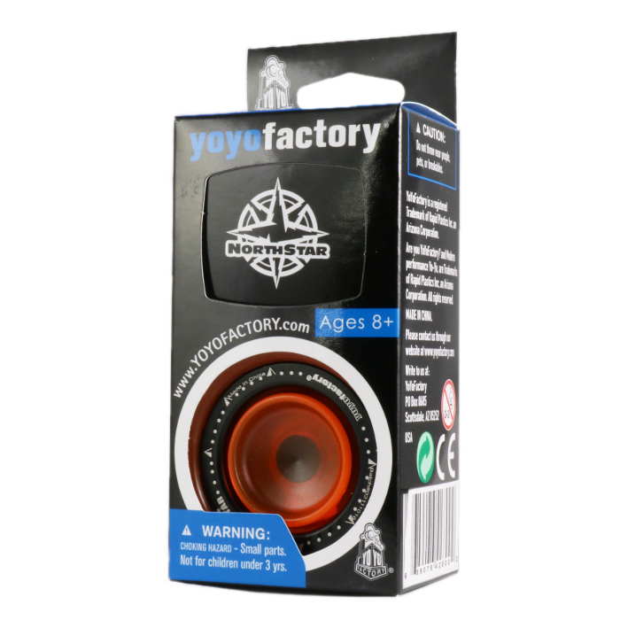 YoYoFactory Northstar Professional Finger Spin Yo-Yo - Perfect for Beginners & Advanced Players - Great for Tricks, Competitions & Stress Relief