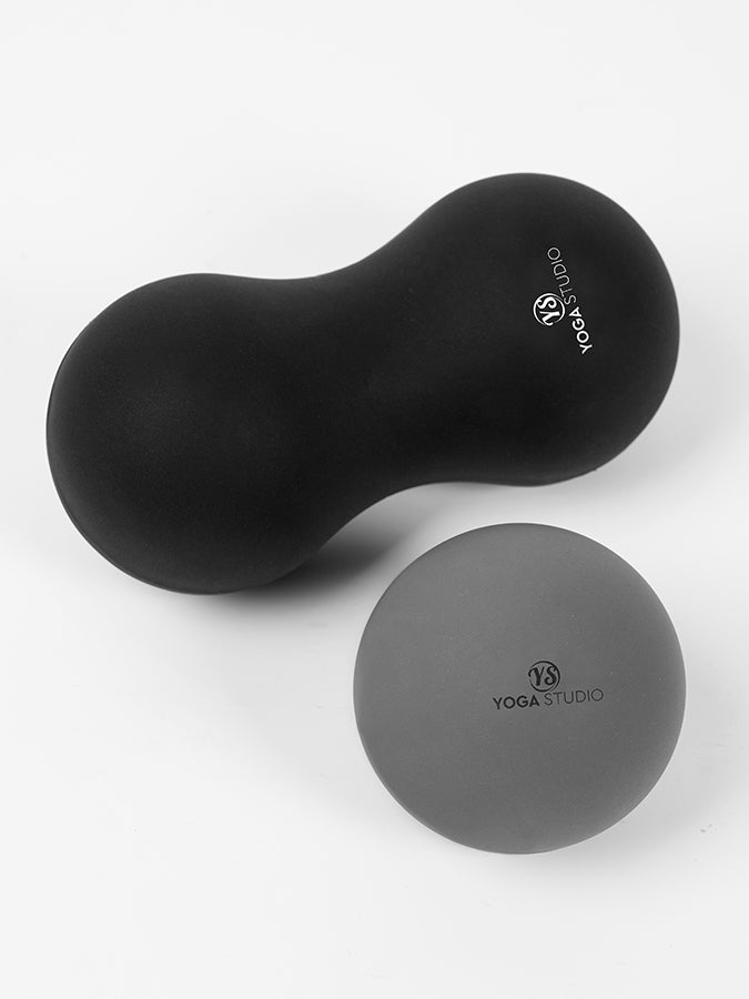 Trigger Point Massage Ball and Peanut Ball Set for Yoga, Myofascial Release & Muscle Recovery - Perfect for Athletes, Physical Therapy & Home Workouts