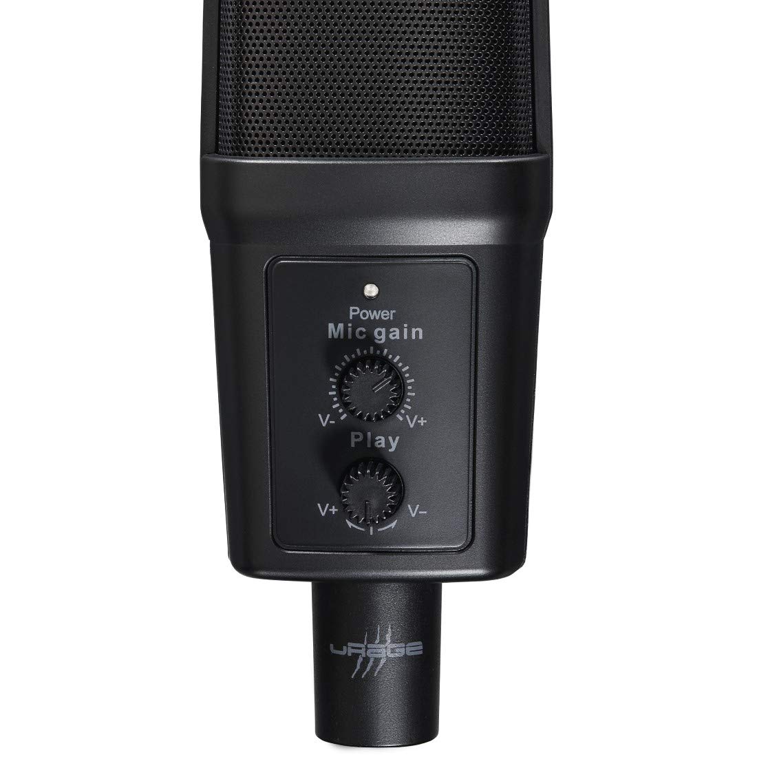 Hama uRage Micro xStr3am Revolution USB Microphone for Streaming, Podcasting, Voiceover, Vlogging & Gaming - Professional Studio-Quality Condenser Mic with Desktop Stand (Perfect for Twitch, YouTube & Home Recording)
