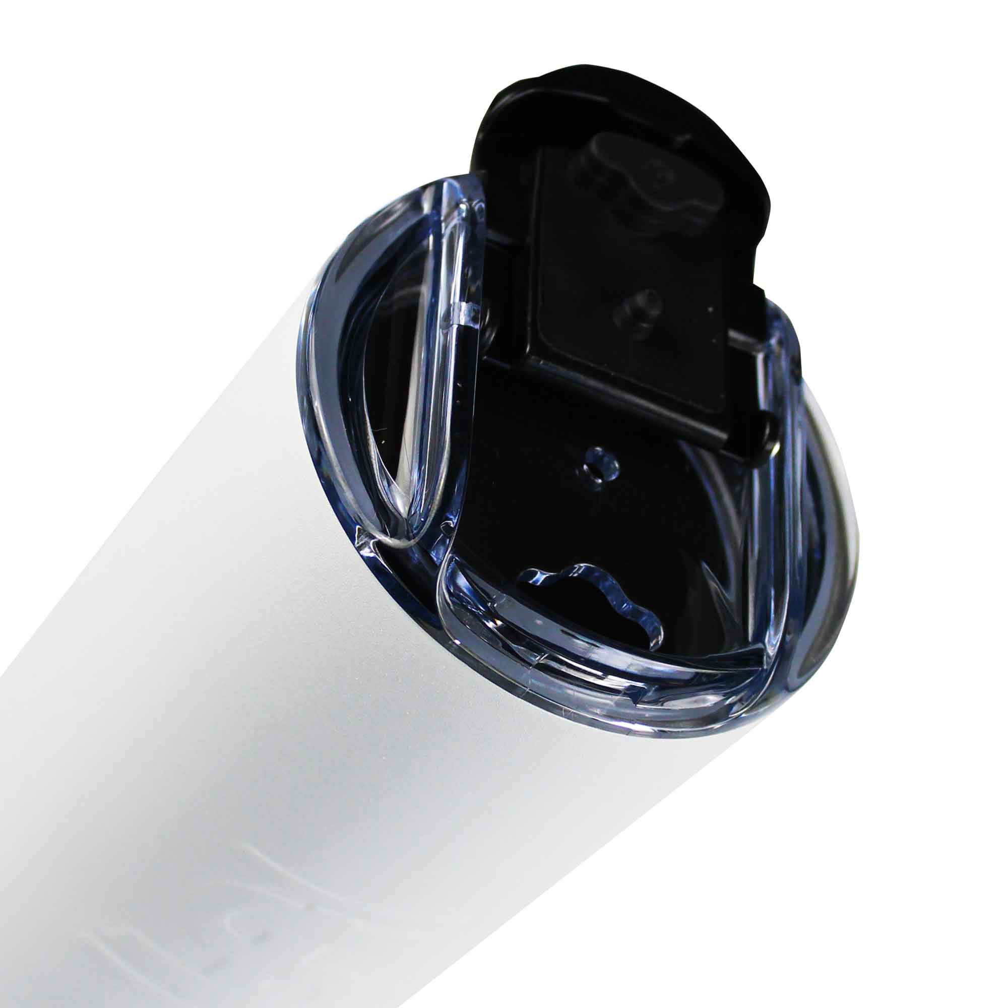 20oz Skinny Tumbler Cup - Insulated Stainless Steel Travel Mug with Lid & Straw - Perfect for Coffee, Tea & Cold Drinks - Great for Office, Gym & Outdoor Activities