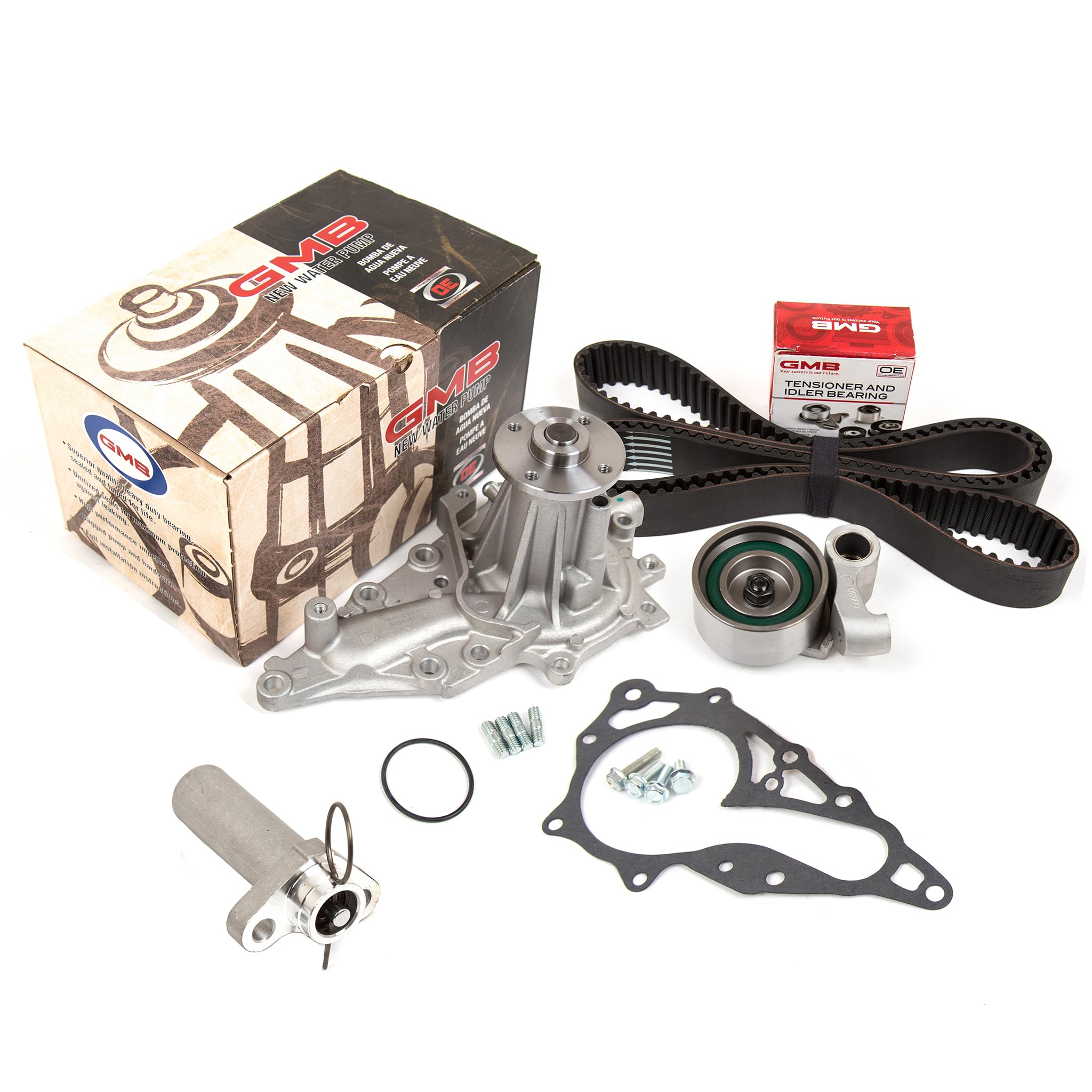 GMB Timing Belt Kit with Tensioner & Water Pump for 98-05 Lexus GS300 IS300 3.0L 2JZGE Engine - Perfect for Engine Maintenance & Performance Upgrades